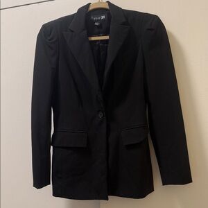 Forever 21 Classic Black Suit Jacket